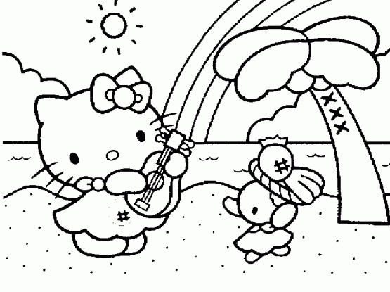  gambar  kartun  hello kitty 