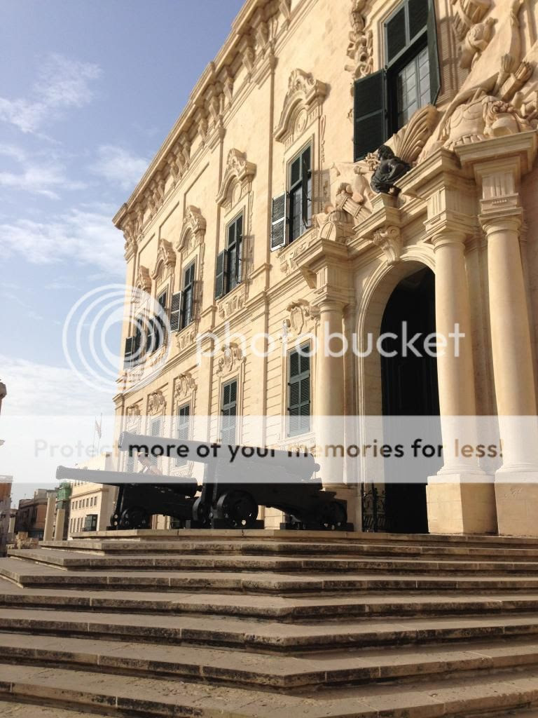 Governmental Palace Valletta, Malta.  Travel Blogger