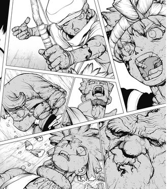 Dr Stone ドクターストーン 103話 感想 再び石化 ねいろ速報さん