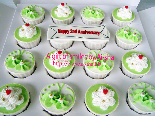Anniversary Cupcake Ai-sha Puchong Jaya