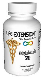 Methylcobalamin, 5 mg 60 sublingual lozenges