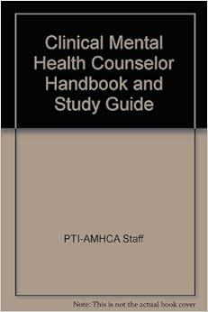 Clinical Mental Health Counselor Handbook Amp Study Guide Bonnie Bullard 9780787253004 Amazon