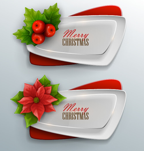 Download Christmas layered banners vector 02 - Vector Banner ...