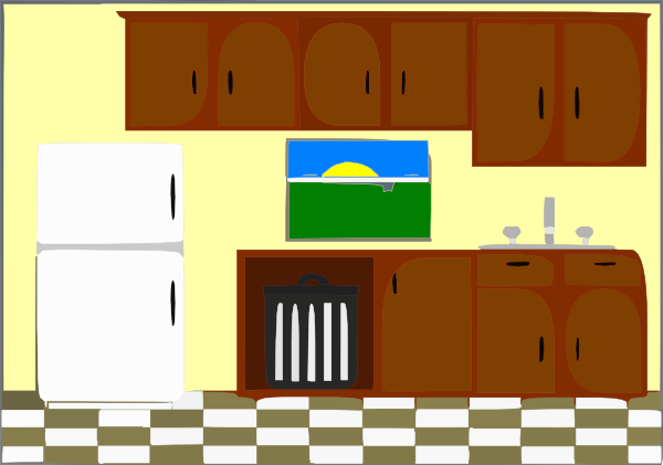 Kitchen Bright Clip Art At Clkercom   Vector Clip Art Online Royalty  
