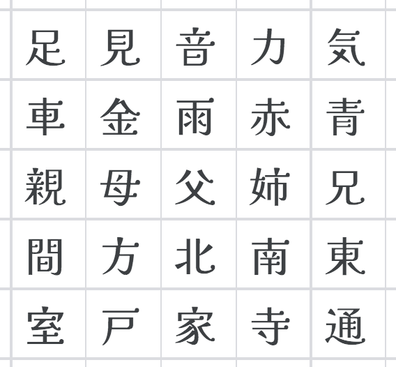 Japanese Fonts