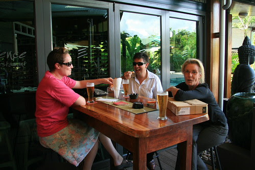 Emma, Johnno and Suzy