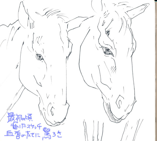 馬の描き方