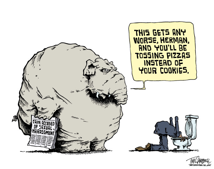 Cartoon by John  Darkow