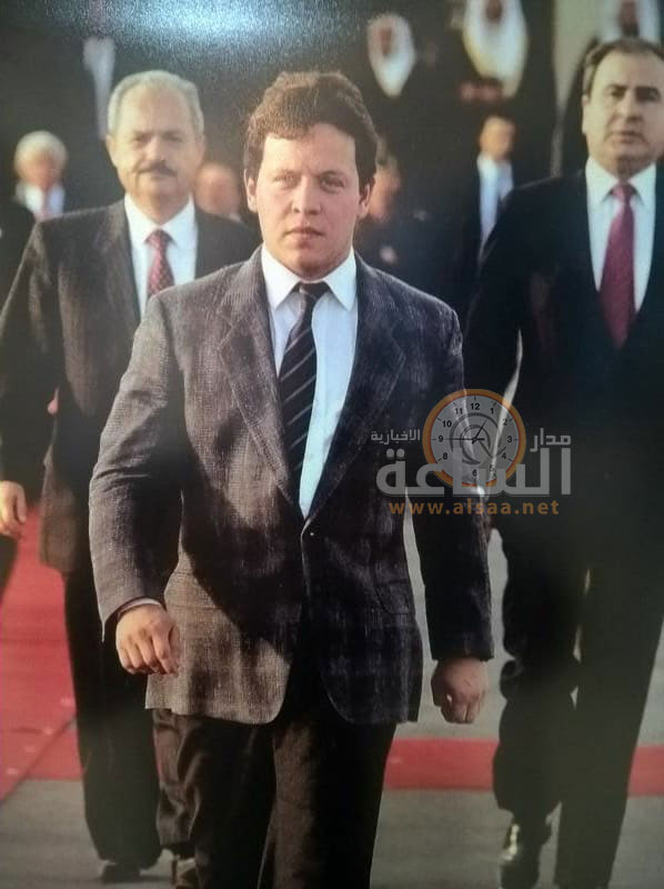 الملك عبدالله وهو صغير