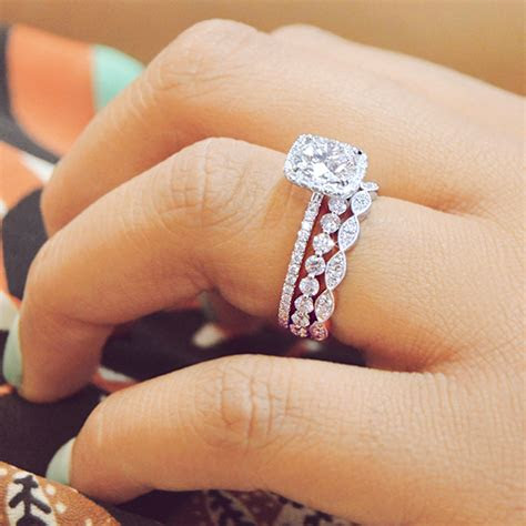 wedding band style ascot diamonds