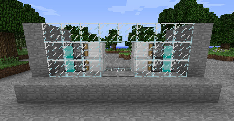 簡易自動ドアの作成 Rp2解説 Mod攻略 みね缶 Minecraft マインクラフト Mod解説 攻略サイト