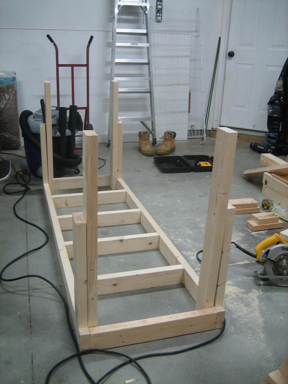 DIY L Shaped Workbench Plans PDF Download wood clock plans ...