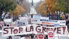 French anti-strikers