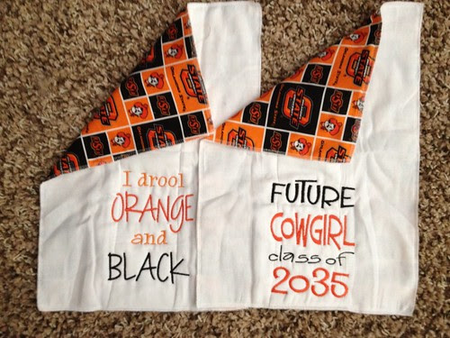 OSU Burp Cloths 2