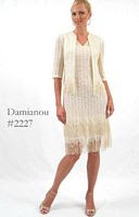 Damianou Short Mother of the Bride Jacket Dress 2227 image