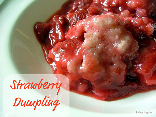 Strawberry Dumpling