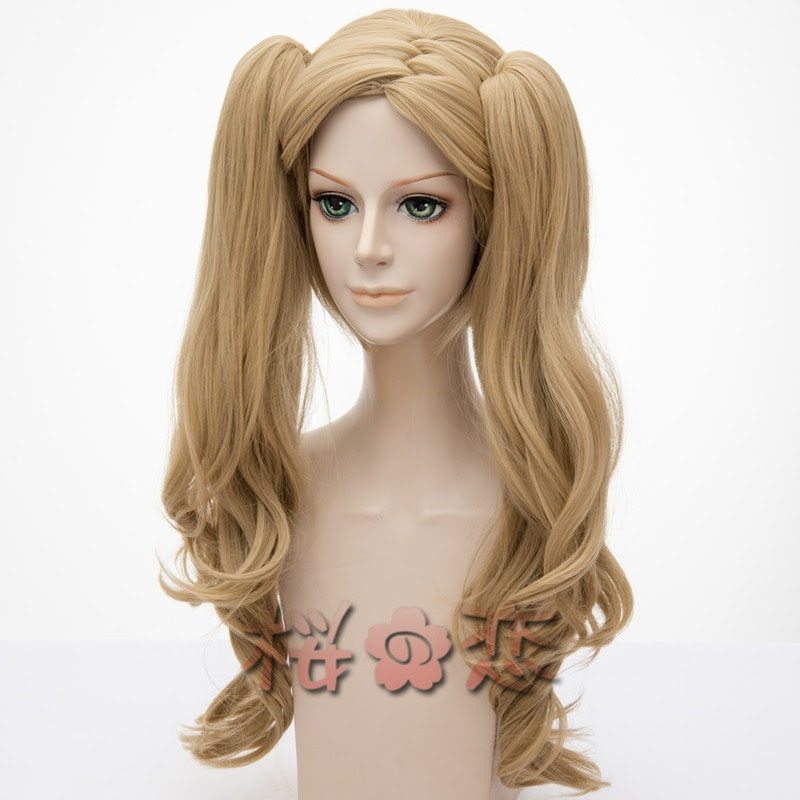 コスプレウィッグ ペルソナ5 風 パンサー 高巻 杏 風 たかまき あん ウィッグ おまけ コスチューム ハロウィン 文化祭 コミケ イベントyw1396 コスプレ衣装専門店 桜の恋 アニメコスプレ衣装 通販