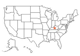Lexington Kentucky Time Zone Map
