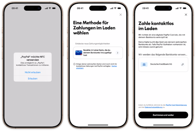 iPhone users in Europe can now use PayPal's tap-to-pay feature