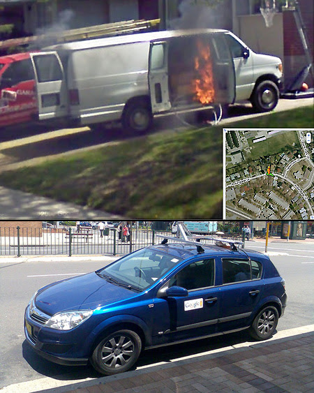 This Street View car captured