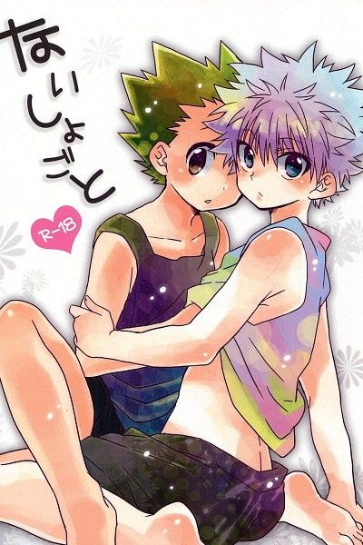Killua X Gon Also A Yaoi Manga Hunter X Hunter Pinterest