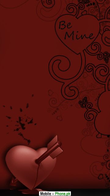 wallpaper heart broken. Red heart broken Picture