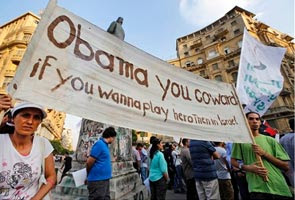 Warga Syria di AS bantah cadangan Obama
