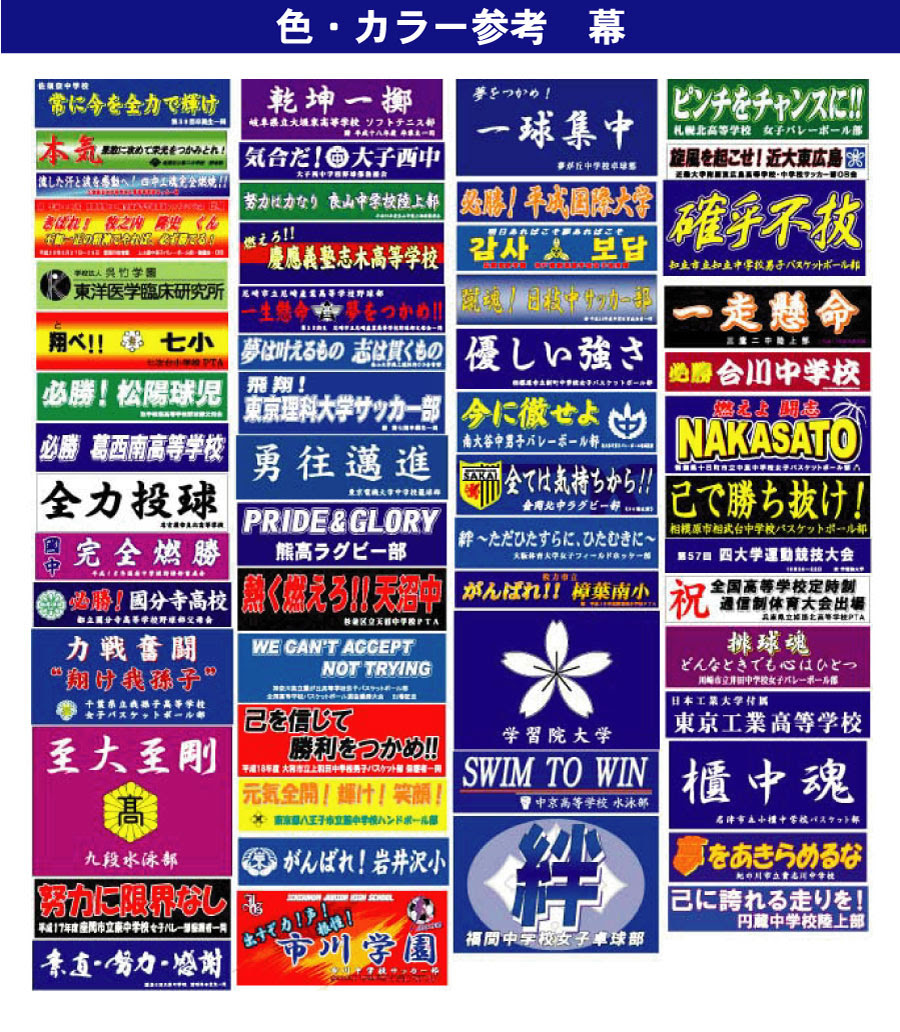 東京農大 ラグビー部 応援手旗 手振り旗 小旗