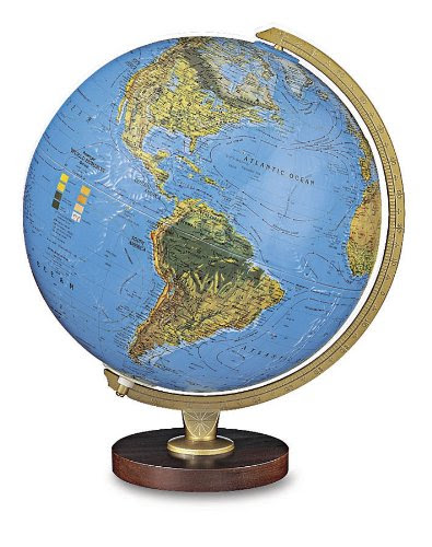 Replogle Globes Livingston Globe, 12-Inch, Blue Illume
