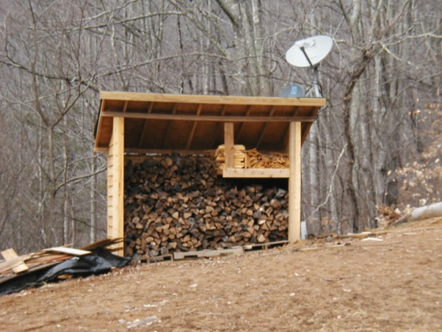 Shed Design Plan: Building a Firewood Shed | Woodworking Project