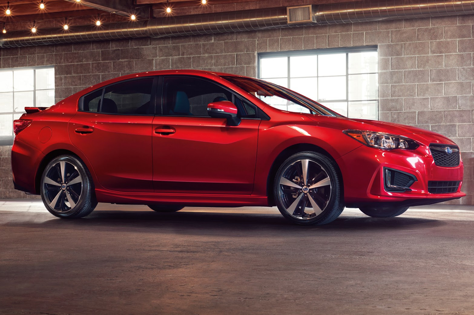 2017 Subaru Impreza Sport 20i front three quarter