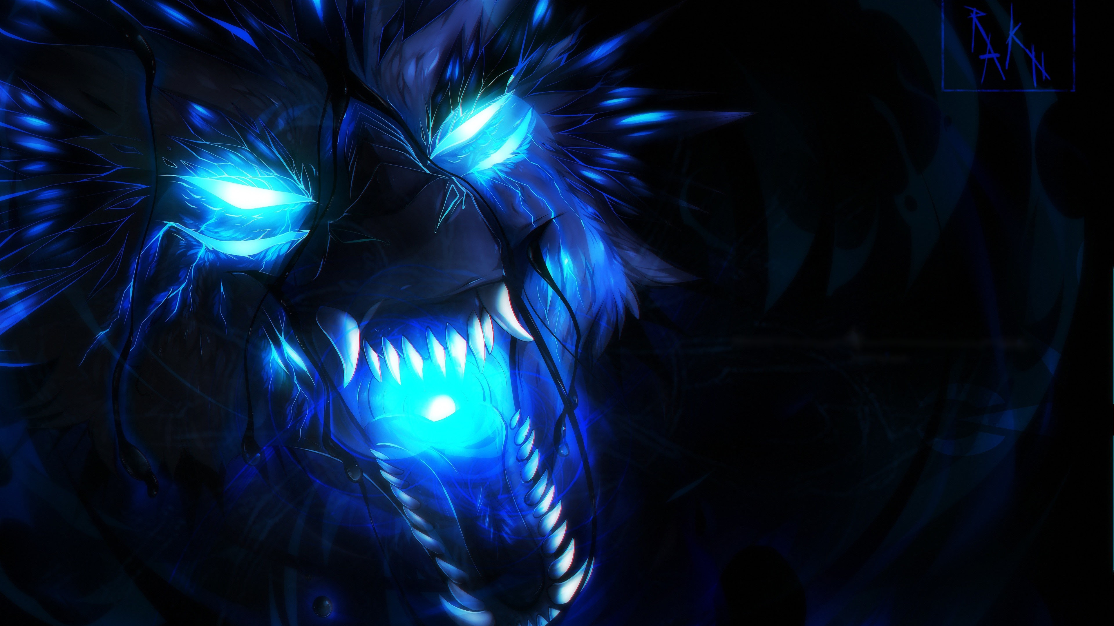 Blue Flame Wolf Wallpaper 75 Images