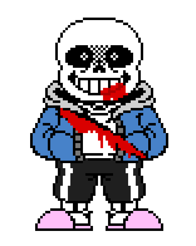 Undertale Last Breath Phase 2 The Slaughter Continues Pixel Art Maker