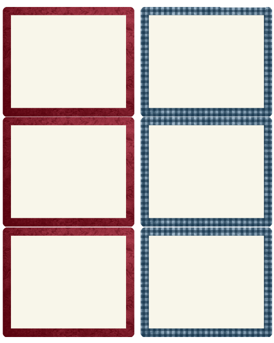 Printable Americana Holiday Labels | Worldlabel Blog