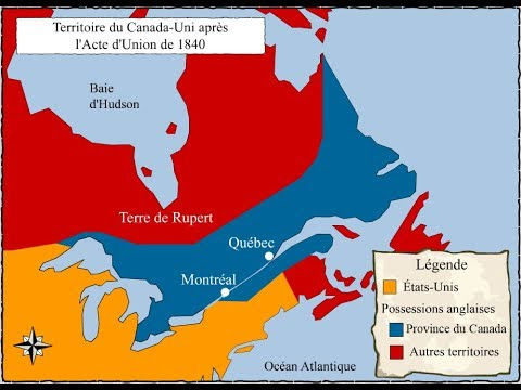 HQC4 - La formation du régime fédéral canadien - 1 - L'Acte d'Union