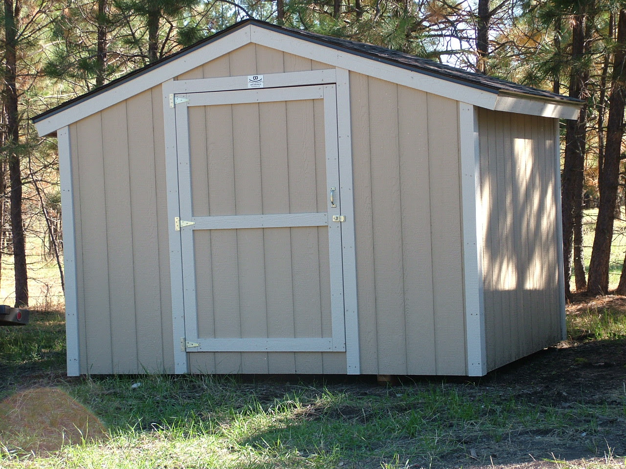 Storage Shed Foundation for Pinterest