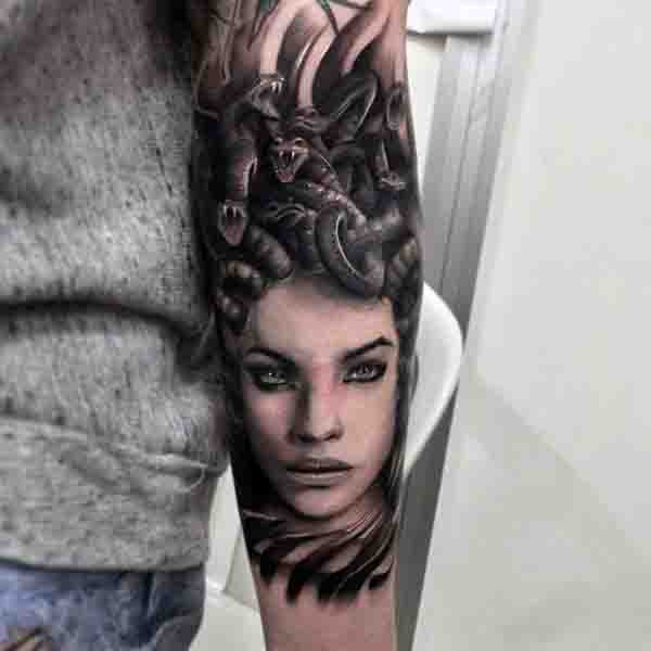 80 Medusa Tattoo Designs For Men – Snakes To Stone