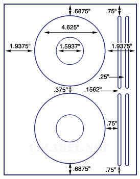 US4062-4 5/8''2 up DVD on a 8 1/2