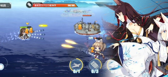 艦これに思い描いたもう一つの理想かもしれない 戦闘はシューティング 敵味方の国も反対な アズールレーン レビュー 面白いアプリ Iphone最新情報ならmeeti ミートアイ