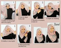 Cara Memakai Jilbab Paris Segi Empat Cocok Untuk Sehari-