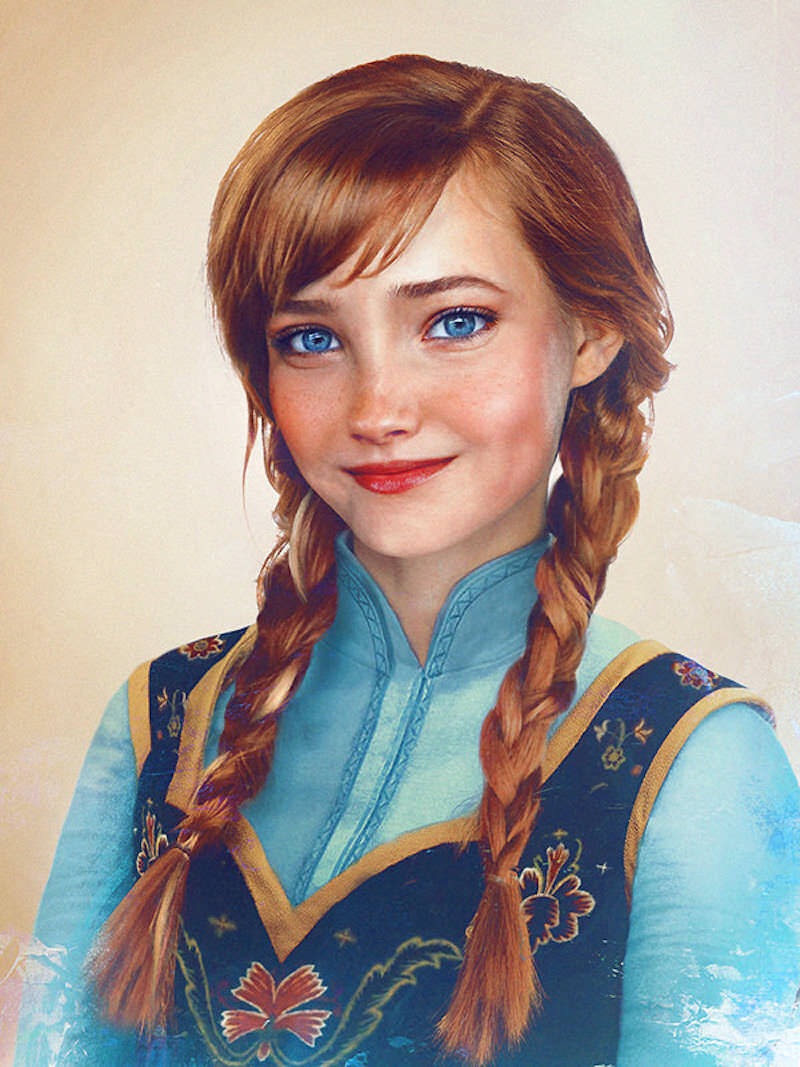 ディズニーのキャラクターがリアルの世界にいたら美男美女ぞろいだった