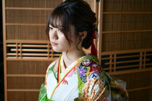 振袖ヘア編 あなたに似合うのは前髪あり なし 山梨県フォトスタジオフォーレ Studio Foret