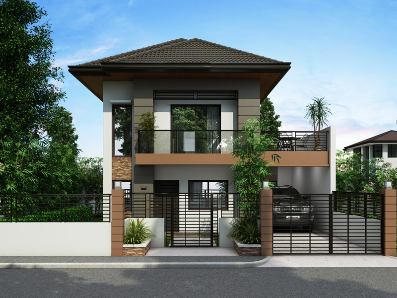 Two Story House Plans Series : PHP-2014012 - Pinoy House Plans