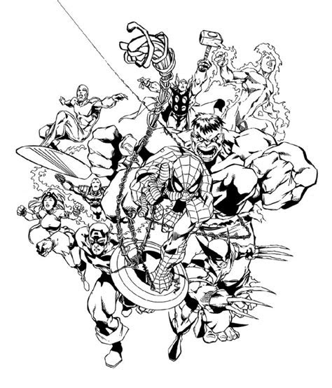  avengers coloring pages from marvel k5 worksheets