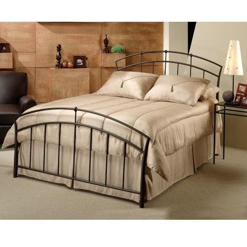 Bed rails for queen bed Hillsdale Furniture 1024BFR Vancouver Bed Set with Rails, Full, Antique Brown For Sale Online Cheap
