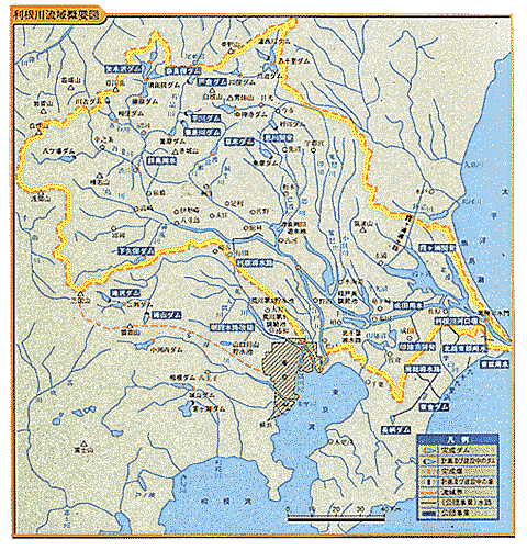 日本一長い川は信濃川ですが 日本一流域面積の広い川は なんでもランキングno1
