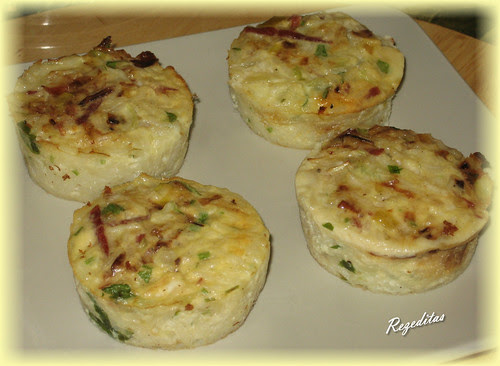 PASTELITOS DE ARROZ Y PUERROS