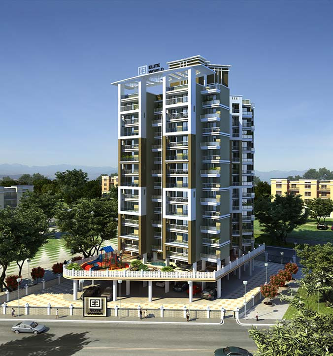 Elite World Kharghar station road, sector 2, kharghar, sector 2, kharghar, navi mumbajus, maharaštra yra: elite world