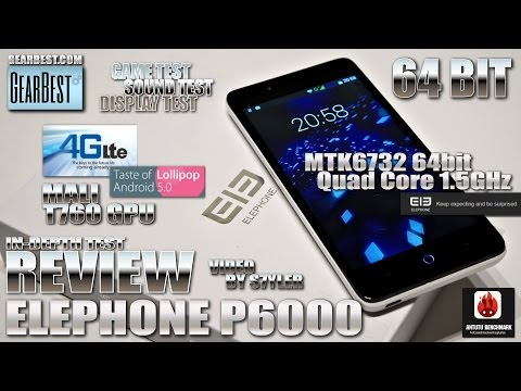 Elephone P6000 now only $112.98 with Lollipop