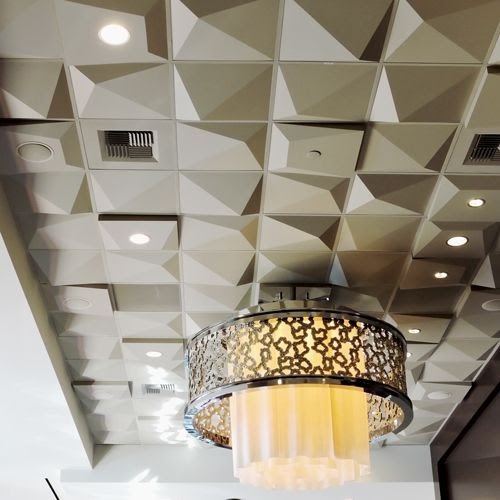 Modern Decorative Ceiling Tiles : Special Customized Metal Decorative Ceiling Tile Bathroom Decoration Aluminium Ceiling Tiles China Powder Coated Aluminum Ceiling Aluminum Clip In Ceiling Made In China Com : Ceiling tiles in the interior is so different that it flows without any obstacles in any style of an interior.